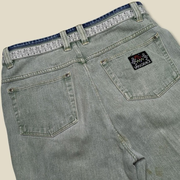 Vintage 90s Mom Jeans | Vangrack | Size 35" TALL | - Picture 2 of 4